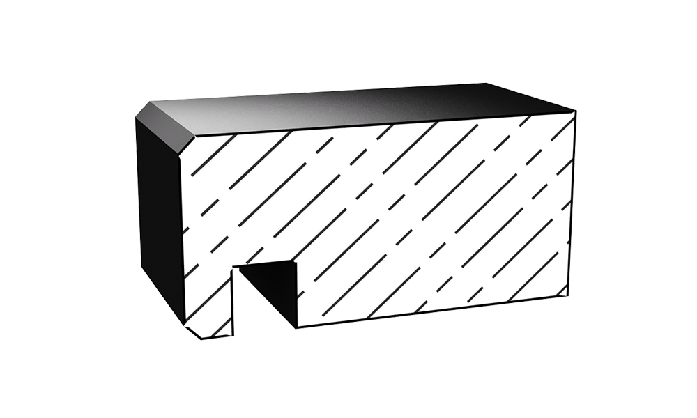 Sample-Edge-Chamfered-LED-Groove-Profile